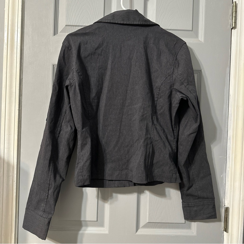 Express Charcoal Utility Jacket - image 2